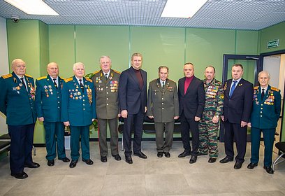 Андрей Иванов показал одинцовским ветеранам обновленный военный комиссариат