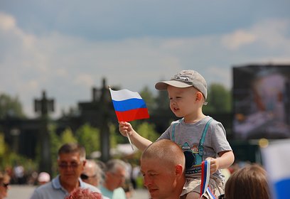 На территории Музейно-храмового комплекса ВС РФ Минобороны России отпраздновали День России