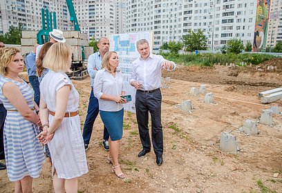 Андрей Иванов: строительство детского сада в Новой Трёхгорке планируем завершить раньше срока