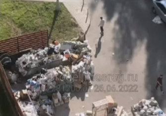 Ситуация с вывозом мусора в ЖК «Инновация» решена в короткий срок