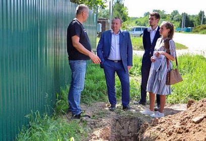 В посёлке Старый городок в рамках соцгазификации проложено 2,3 километра нового газопровода