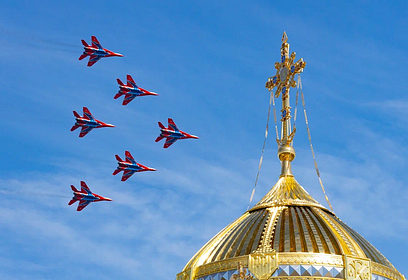 В честь Дня ВВС в Музейно-храмовом комплексе Минобороны России прошли праздничные мероприятия