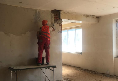Ремонт стационара в поселке Горбольницы № 45 в Одинцовском округе завершится в декабре 2022 года