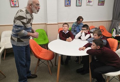 В Одинцовской библиотеке № 1 состоялась встреча с детским писателем Кареном Арутюнянцем