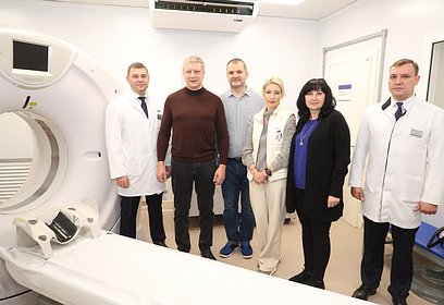 Андрей Иванов вместе с жителями открыл диагностическое отделение Звенигородского подразделения Одинцовской больницы