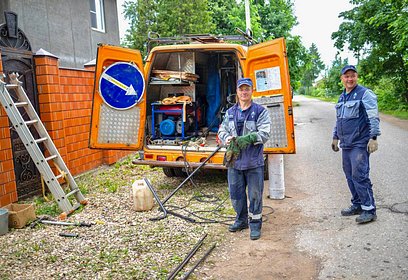 В ходе догазицикации в деревне Супонево проложили газопровод длиной более 5 километров