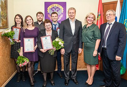 Глава Одинцовского округа поздравил сотрудников Центра гигиены и эпидемиологии с профессиональным праздником