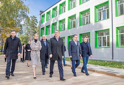 Андрей Иванов: Уличное спортивное ядро Введенской школы в Звенигороде будет доступным для всех жителей