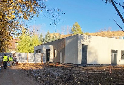 В Одинцово завершается строительство центра диспансеризации