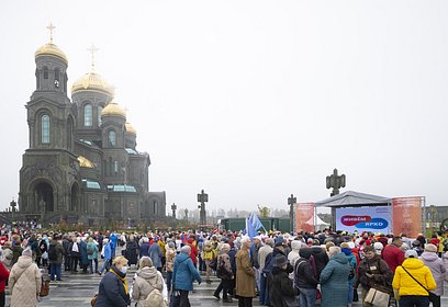 В Музейно-храмовом комплексе ВС РФ Минобороны России 1 октября отметили День пожилого человека