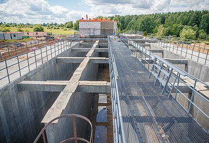 В 2023 году в Одинцовском округе планируется строительство блочно-модульных очистных сооружений и реконструкция ВЗУ в Каринском