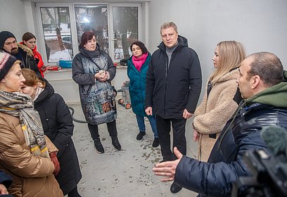Ремонт Голицынской поликлиники на улице Городок-17 завершат к 15 декабря