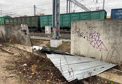 Системная борьба с несанкционированными проходами через железнодорожные пути продолжается в Одинцовском округе