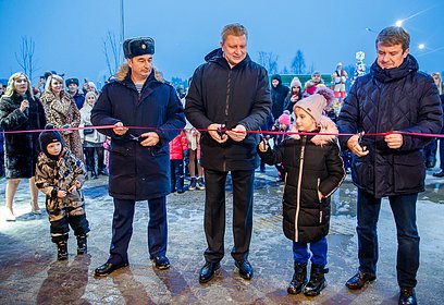 Андрей Иванов и Илья Бронштейн открыли детский сад на 330 мест в Кубинке