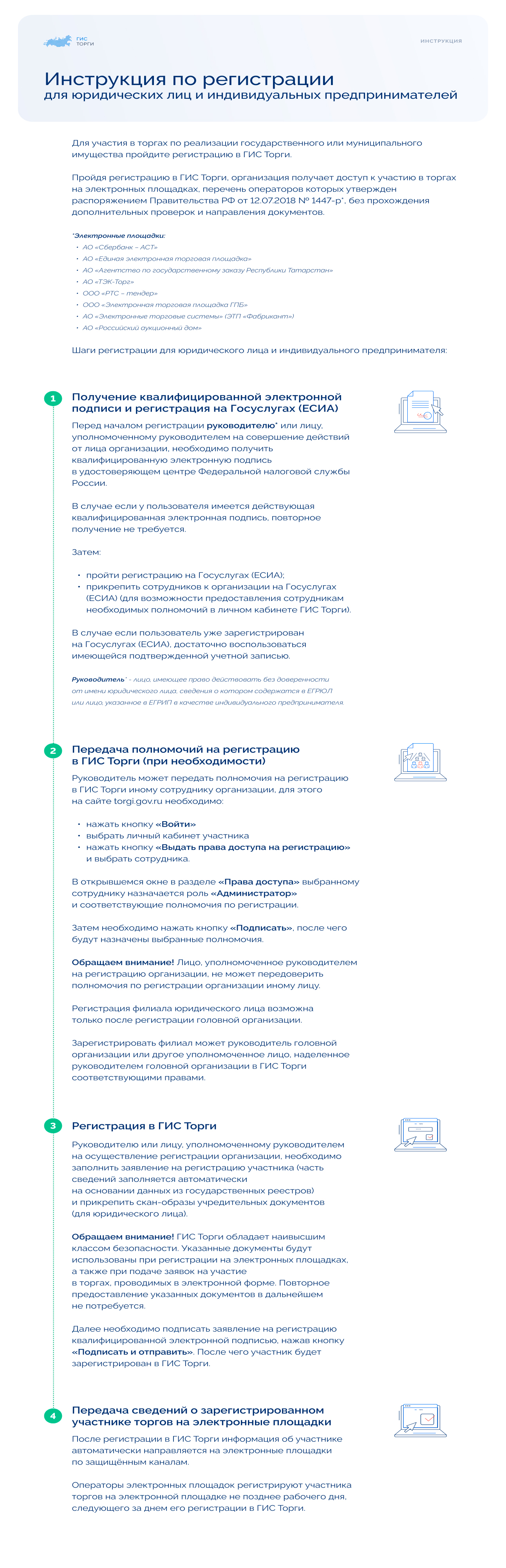 С 01 января открыта регистрация участников земельно-имущественных торгов в  электронной форме с автоматическим доступом — Одинцовский городской округ  Московской области