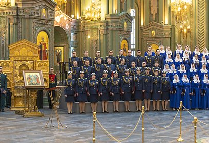 Второй Рождественский хоровой собор прошёл 15 января в Главном храме Вооружённых Сил России