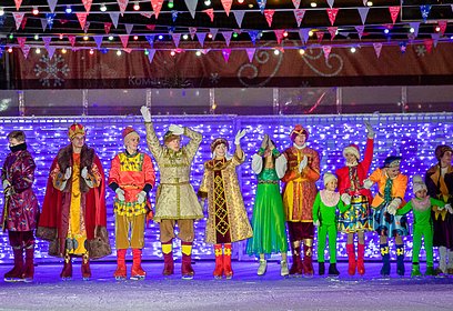 В Одинцовском округе более 6000 зрителей увидели ледовую сказку «Царевна-лягушка»