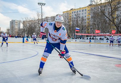 Хоккейная команда главы Одинцовского округа «Армада» победила команду «Олимп» со счётом 10:5