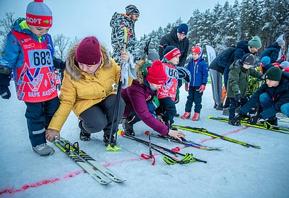 Лыжную трассу Одинцовского парка культуры, спорта и отдыха им. Ларисы Лазутиной посетили более 178 тысяч человек
