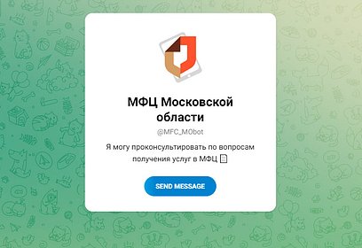 В Московской области запустили чат-бота МФЦ