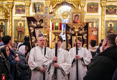 Почти 30 000 жителей посетили Пасхальные богослужения в Одинцовском округе
