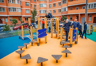 В 2023 году в Одинцовском округе установят 9 детских площадок по программе губернатора Московской области