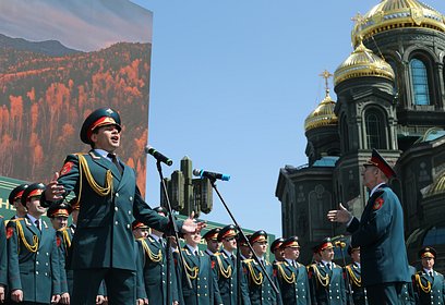 В Музейно-храмовом комплексе ВС РФ отметили День России