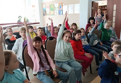 В преддверии Пушкинского дня Звенигородская детская библиотека провела литературный час