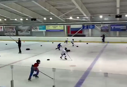 Хоккеисты спортшколы «Одинцово» начали подготовку к новому спортивному сезону