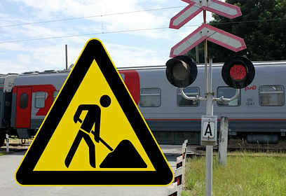 Внимание! Ремонт железнодорожного переезда 9 км пк 8 перегона «Голицыно — Звенигород»