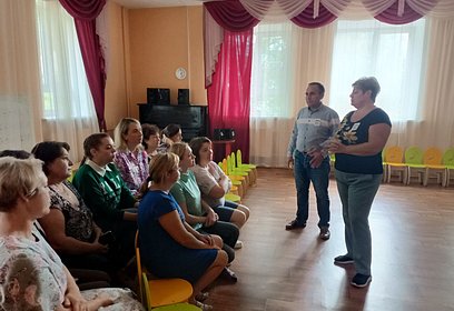 Готовность детского сада № 13 к 1 сентября проверила Оксана Романовская