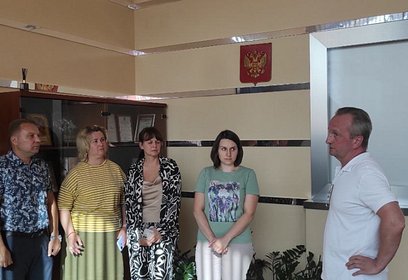 Геннадий Гарькавый провел встретился с коллективом территориального управления Звенигород
