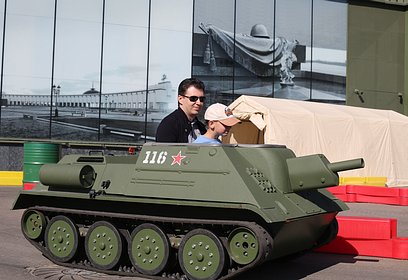 День танкиста отметили 10 сентября в Музейно-храмовом комплексе Министерства обороны России в Кубинке