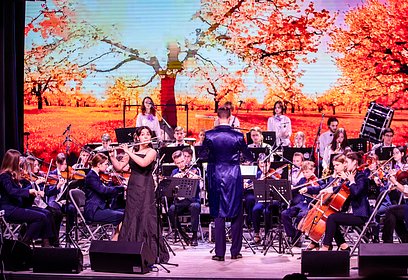 В Доме культуры Горки-10 состоялся праздничный концерт к 5-летию Одинцовского молодёжного оркестра