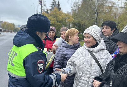 Сотрудники Одинцовской Госавтоинспекции провели мероприятие с членами клуба «Активное долголетие»