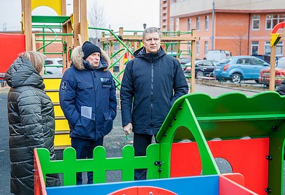 Детскую площадку на улице Молодежная в Лесном городке отремонтировали в 2023 году