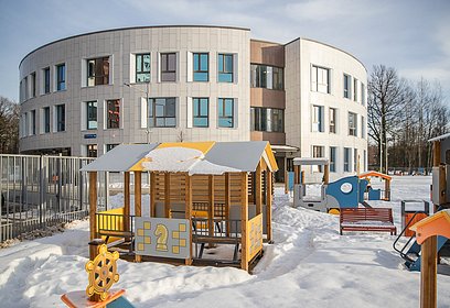 Андрей Иванов осмотрел новый детский сад на 170 мест на улице Маршала Бирюзова в Одинцово