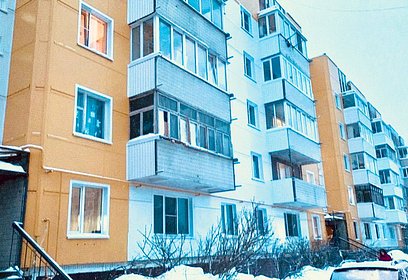 В Одинцовском округе продолжается утепление фасадов многоквартирных домов
