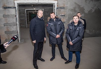 Андрей Иванов: Капремонт хирургического корпуса Одинцовской больницы выполнен на 30%