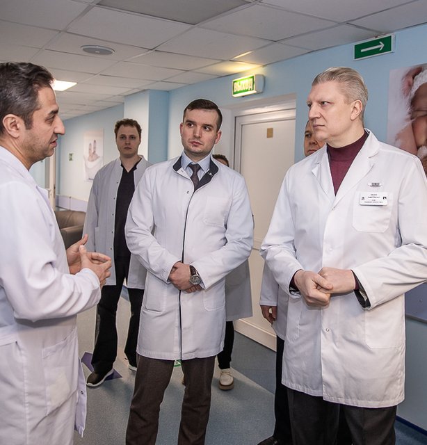 Андрей Иванов посетил с инспекцией Родильный дом Одинцовской областной больницы