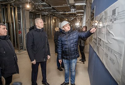 Андрей Иванов: строительная готовность школы на 550 учеников в поселке Горки-2 превысила 60%
