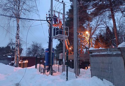 Потребители СНТ «40 лет Октября» в Одинцовском округе получат надежное электроснабжение