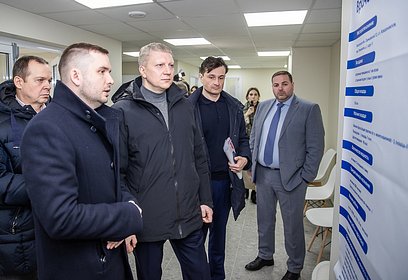 Андрей Иванов осмотрел кабинет врача общей практики в жилом комплексе «Равновесие»