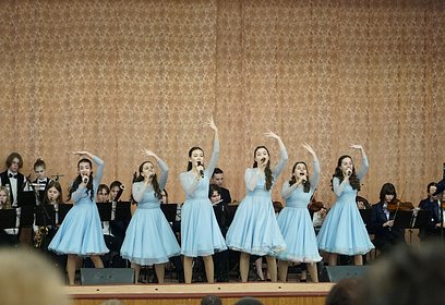 Юные музыканты Одинцовского Молодёжного оркестра выступили для пациентов Центрального военного клинического госпиталя