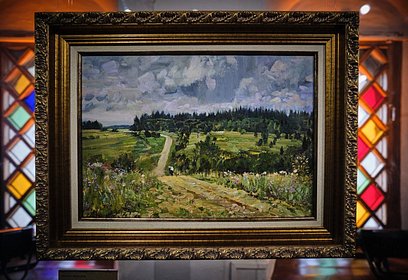 В Звенигородском музее-заповеднике состоялось торжественное открытие выставки живописи Михаила Абакумова