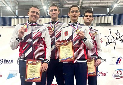 Спортсмены из Одинцовского округа завоевали две медали первенства России по шпаге