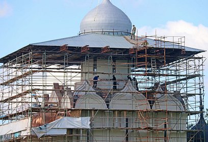 В Звенигороде завершается масштабная реконструкция Успенского собора