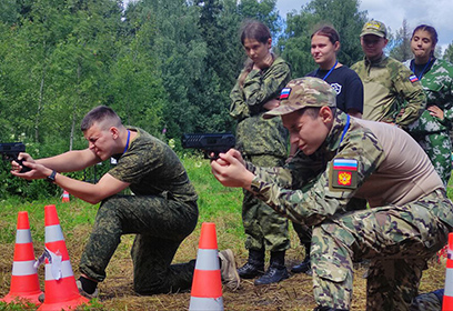 Обучающиеся Одинцовского округа приняли участие в межрегиональных полевых военно-патриотических сборах