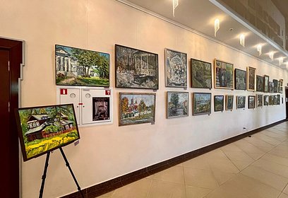 В Одинцовском округе в Ершовском Доме культуры открыта экспозиция живописи «Мастерская 18»