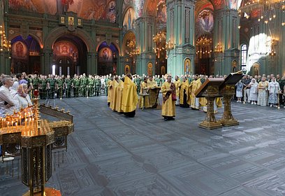 В Главном храме ВС РФ в Кубинке отметили годовщину воссоздания института военных и морских священнослужителей